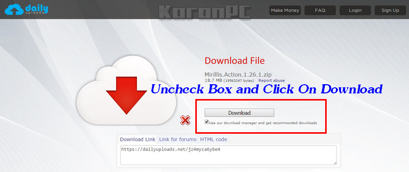 how to download file from karanpc.com
