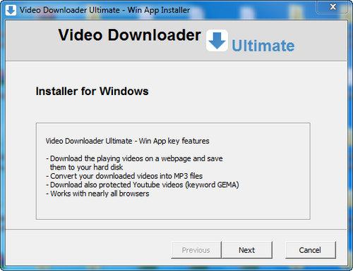 Video Downloader Ultimate Software