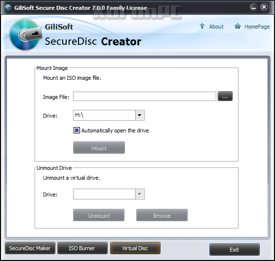GiliSoft Secure Disc Creator 8.2 Full Download