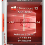 Windows 10 Redstone 1 x86/x64 30in2