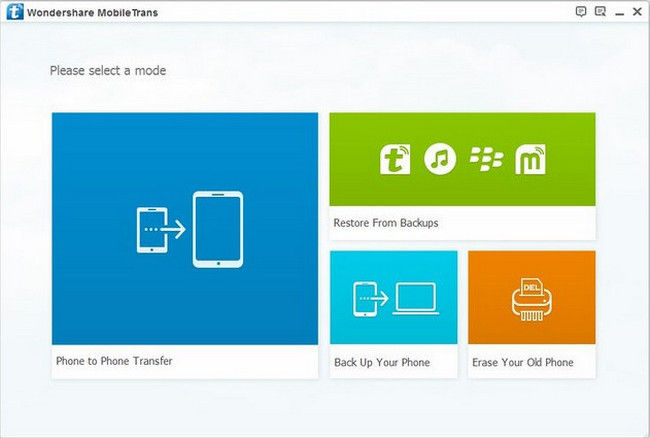 Wondershare MobileTrans 8 Version