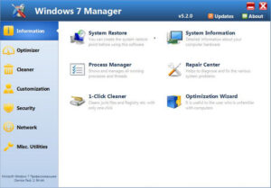 Windows 7 Manager 5.2.0 Full