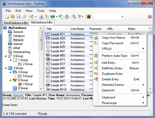KeePass Password Safe Free