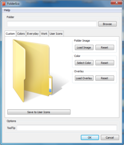 Download FolderIco - folder organization software