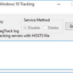 Disable Windows 10 Tracking