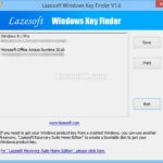 Lazesoft Windows Key Finder 1