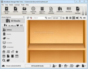 Alfa eBooks Manager Web Download Version