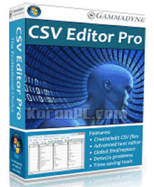 Gammadyne CSV Editor Pro Free Download