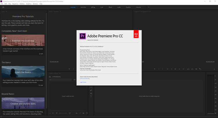 Adobe Premiere Pro CC 2019 13 Full Version