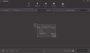 Wondershare UniConverter user interface showing video conversion