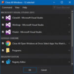 Close All Windows