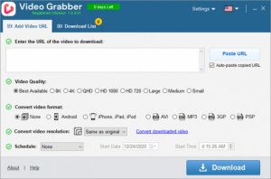 Download Auslogics Video Grabber - save videos