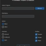 Firewall Rule Creator
